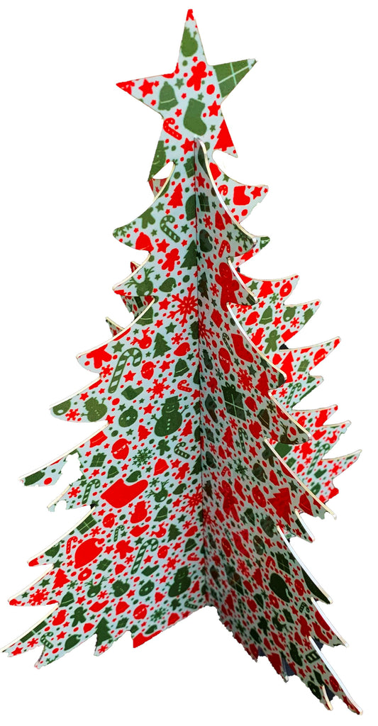 Christmas Tree (2 Panels) 2 sided Standard Series Blank Duraluxe